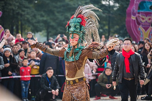 10年金沙祭祀延续3000年古蜀传统  祈福新春送祝福