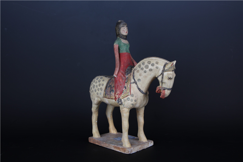 54--彩绘釉陶骑马女俑--郑578.jpg